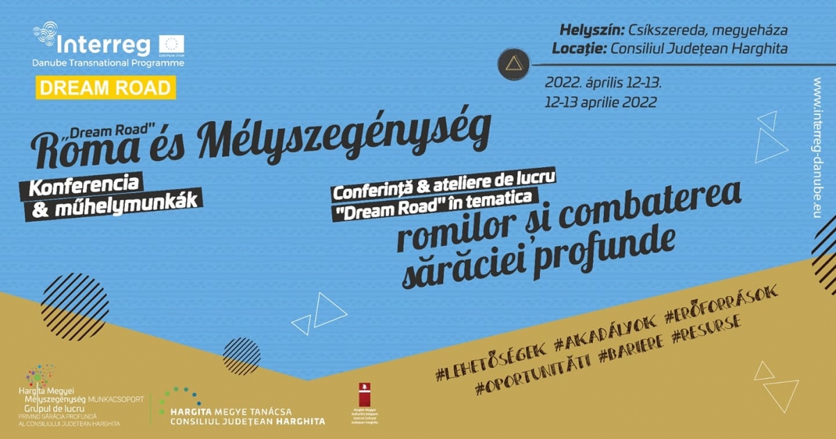 Dream Road Roma és Mélyszegénység – Konferencia & Műhelymunkák