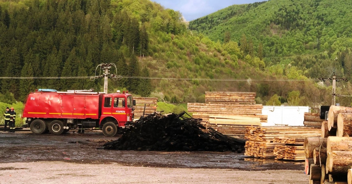 Eloltották a zeteváraljai fafeldolgozóban keletkezett tüzet