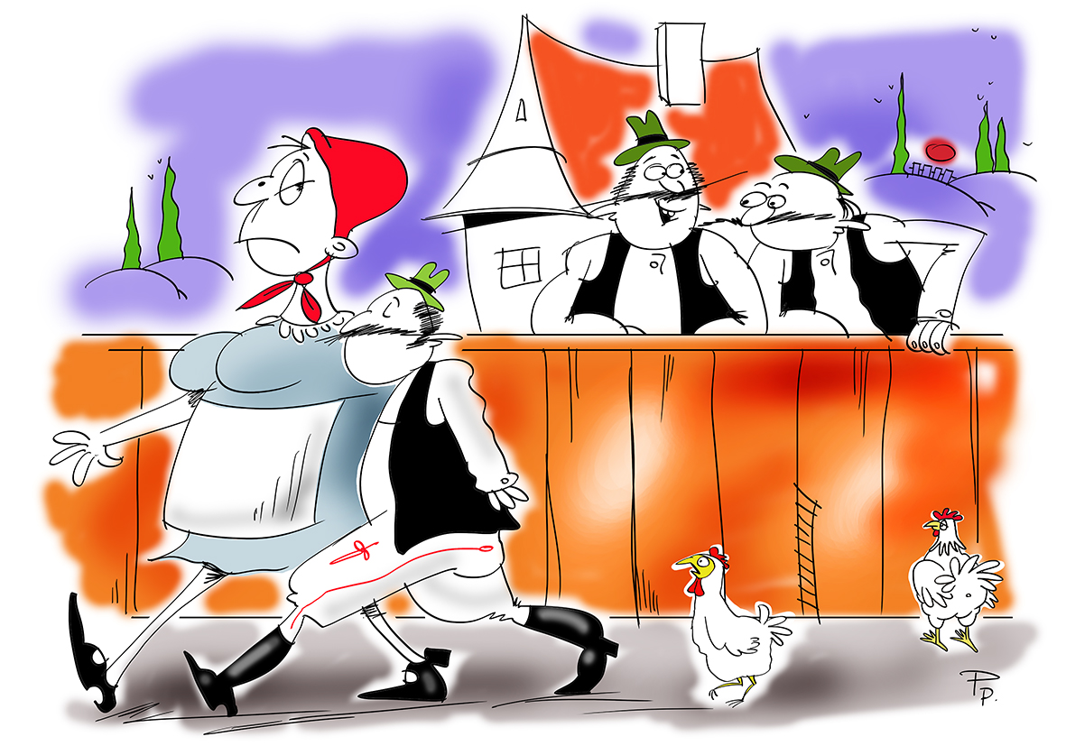 Székely Csürke nem vén tyúk, Para Pista a sztárunk!