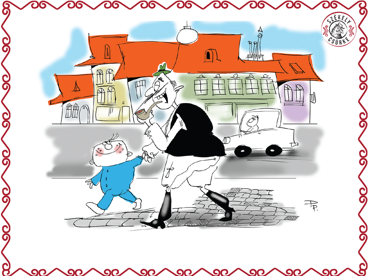 Para Pista fiatalúr, készül-e a karikatúr'?