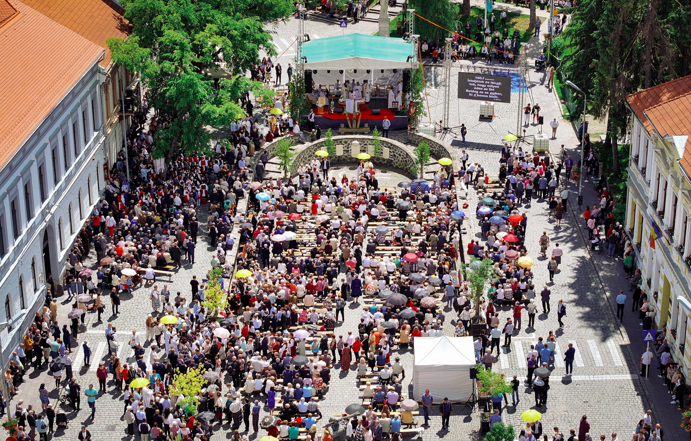 Keresztalják népesítették be Székelyudvarhely központját Keresztalják népesítették be Székelyudvarhely központját