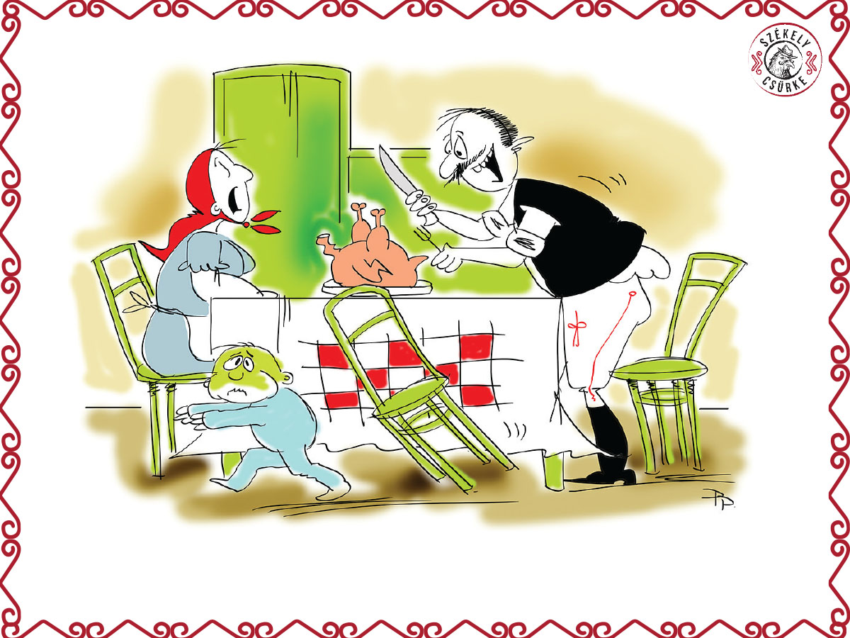 Para Pista, ki snájdig, csirkehúsra esküszik