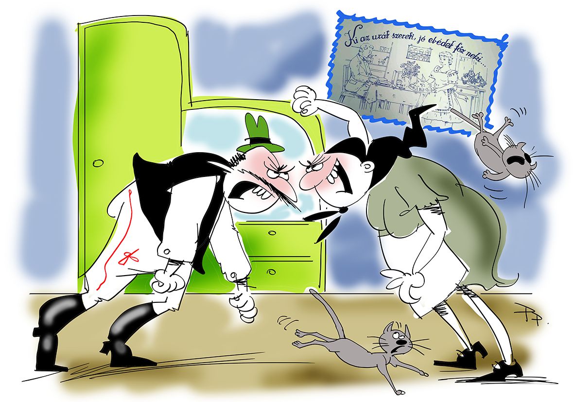 Para Pista, fiatalúr, készül-e a karikatúr'?