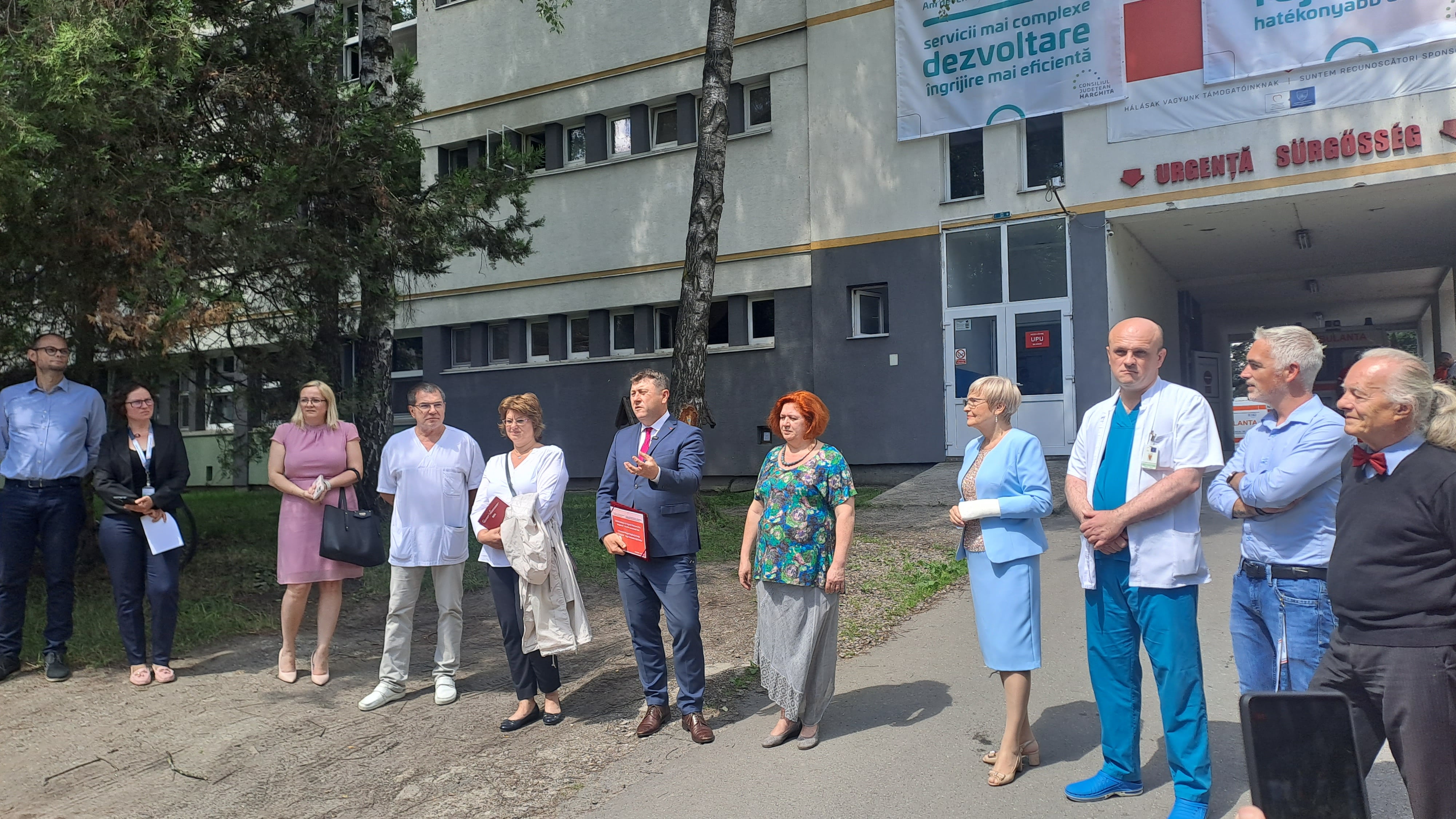 Kettes kategóriájú minősítést kapott a Csíkszeredai Megyei Sürgősségi Kórház Kettes kategóriájú minősítést kapott a Csíkszeredai Megyei Sürgősségi Kórház