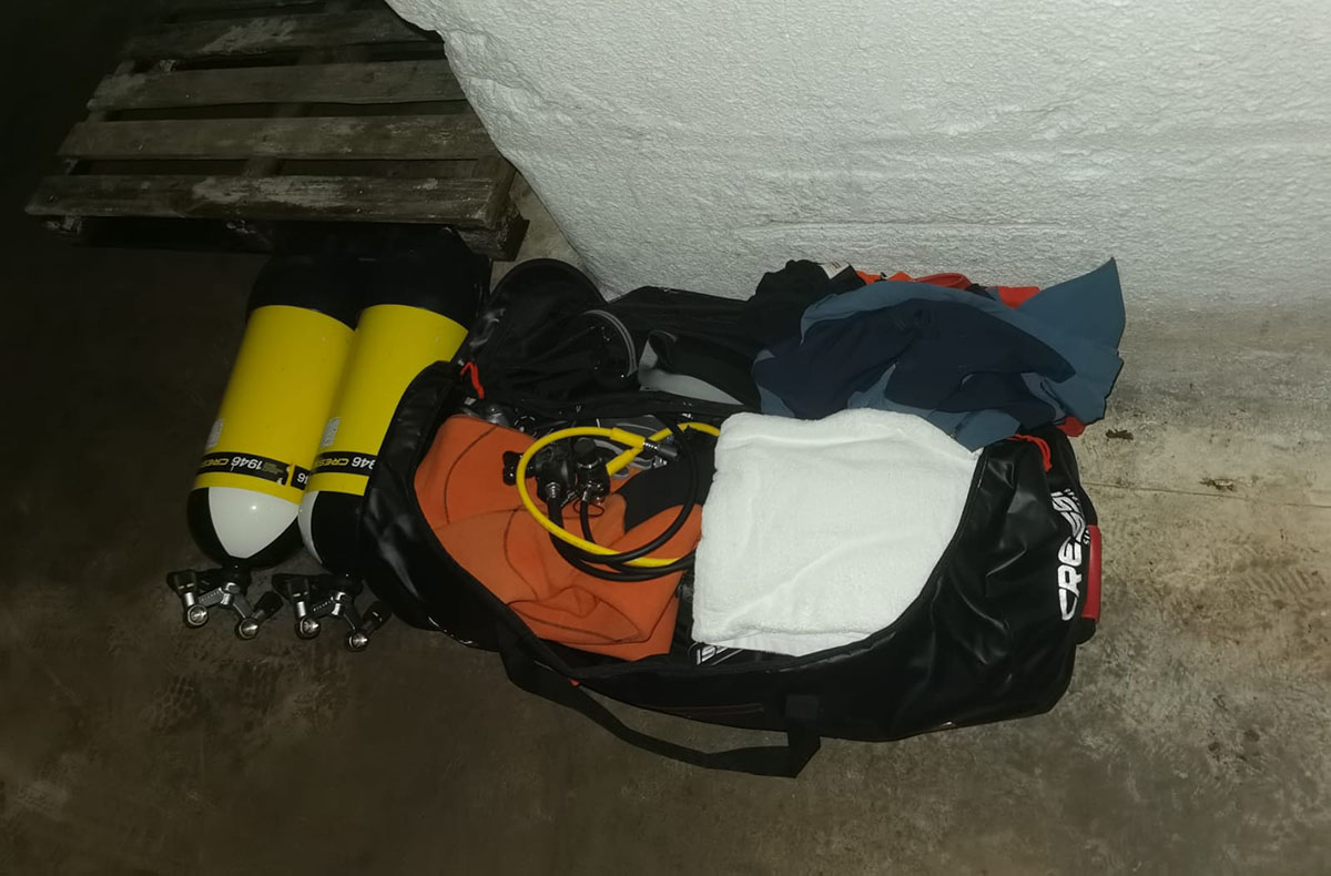 A sörgyár pincerendszerében merültek