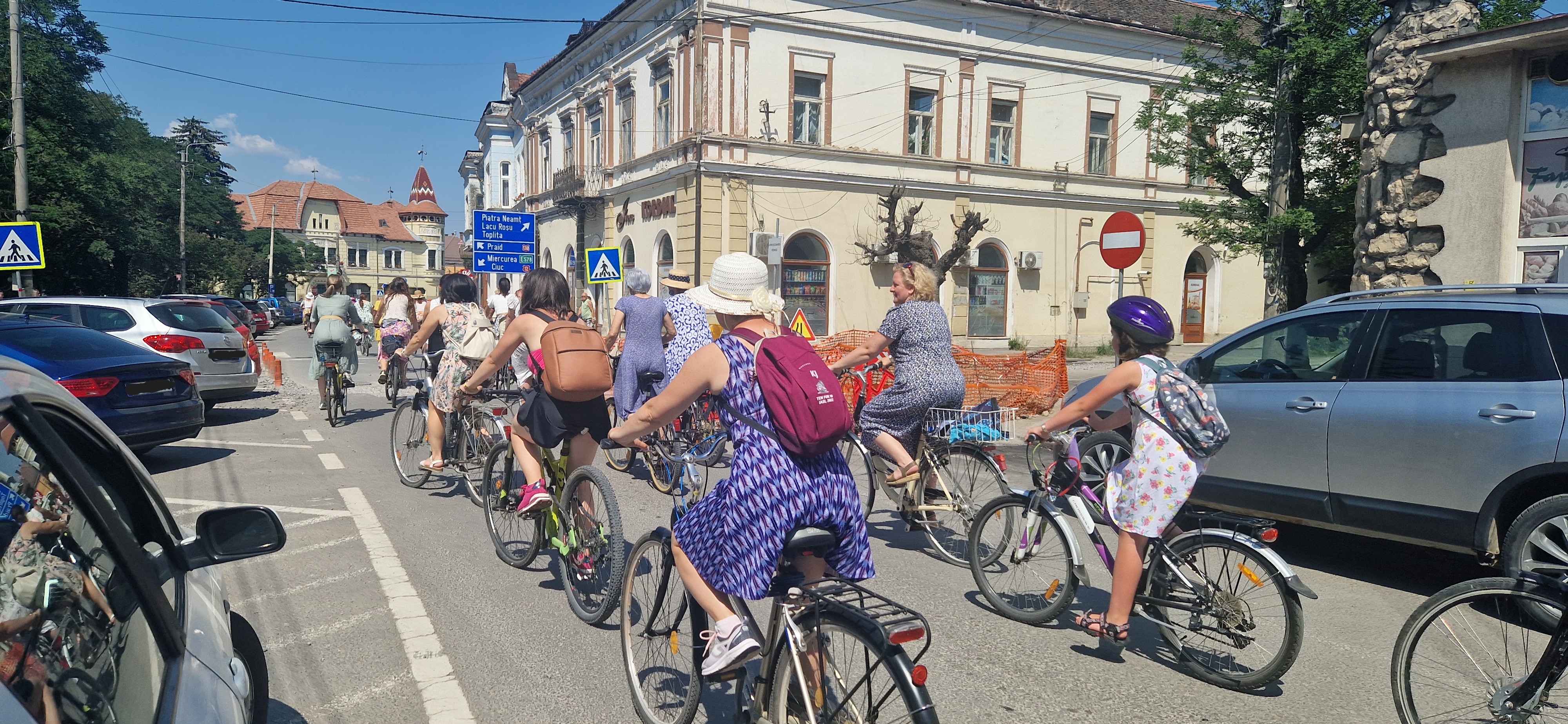 Szoknyában is lehet kerékpározni