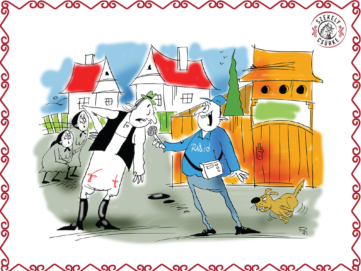 Para Pista, fiatalúr, készül-e a karikatúr'?