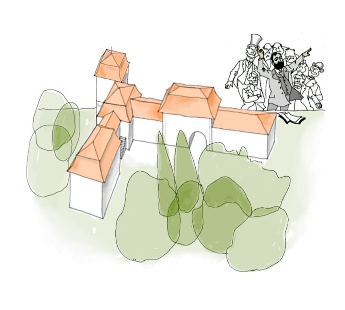 A fiatfalvi Ugron-kastély: a környék büszkesége