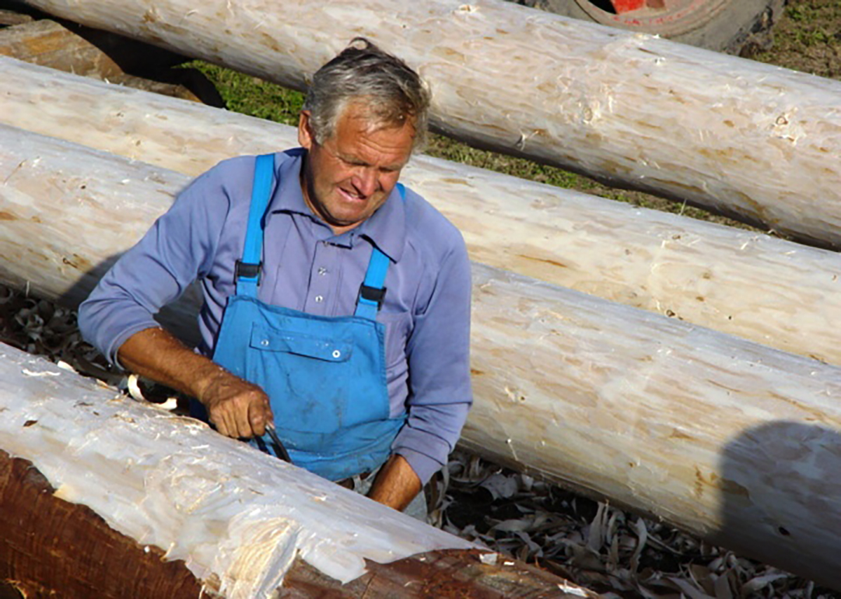 Rönkházépítés lépésről lépésre Rönkházépítés lépésről lépésre