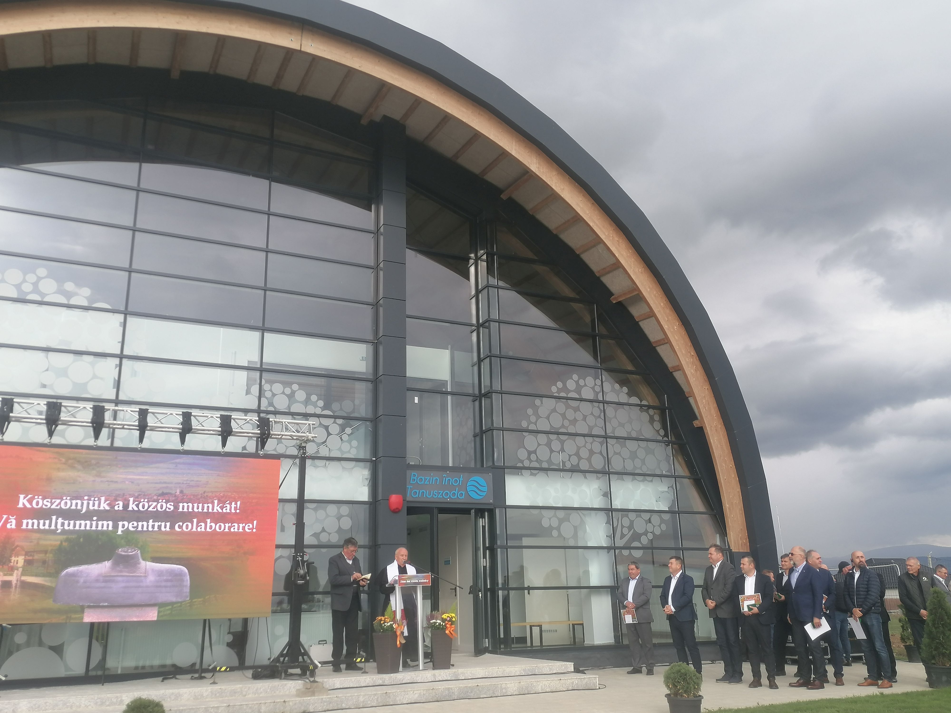 Tanuszodát avattak Gyergyóremetén