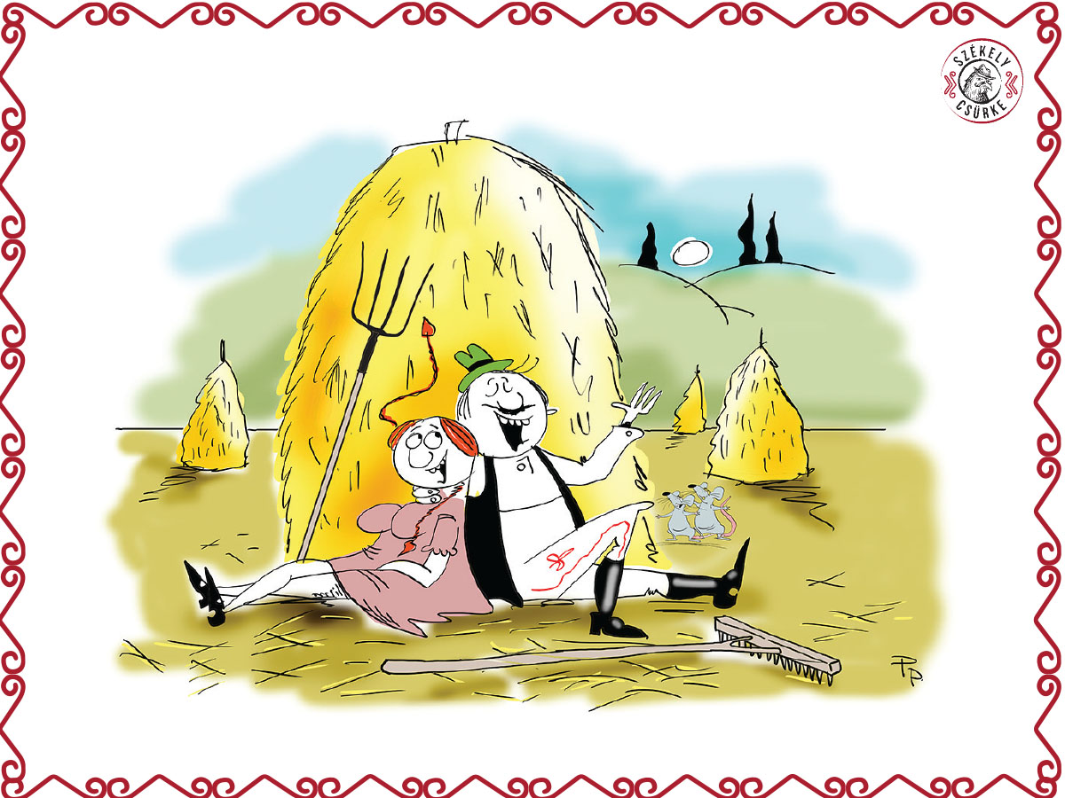 Te csak rajzolj, Parapista, jól áll Csürkén a harisnya!