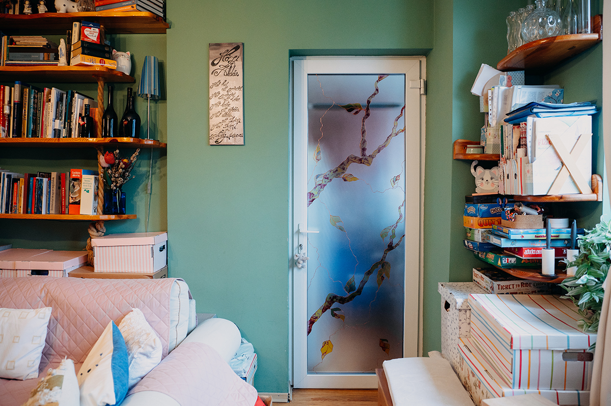 Stílus és kényelem egy tömbházlakásban Stílus és kényelem egy tömbházlakásban