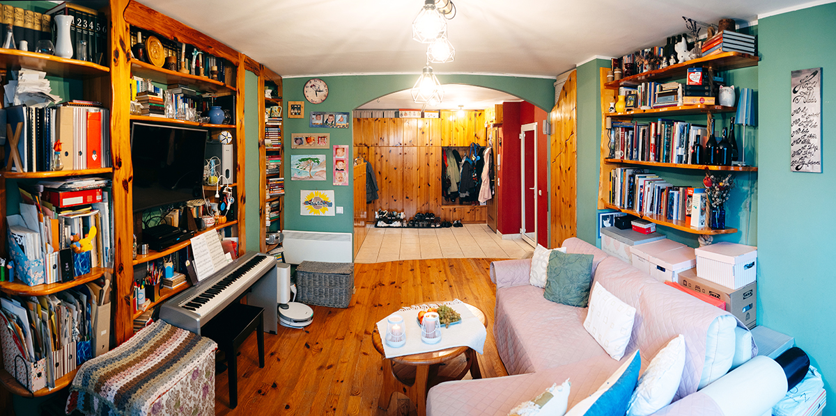 Stílus és kényelem egy tömbházlakásban Stílus és kényelem egy tömbházlakásban