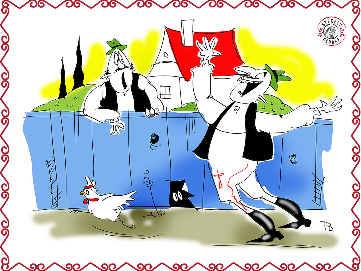 Te Pista, a Csürke a pálinkát mind megitta!