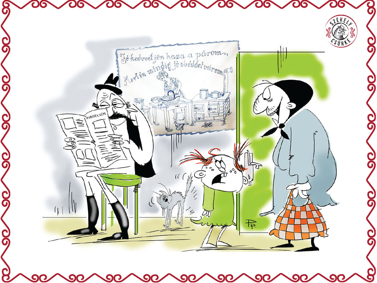 Te csak rajzolj, Parapista, jól áll Csürkén a harisnya!