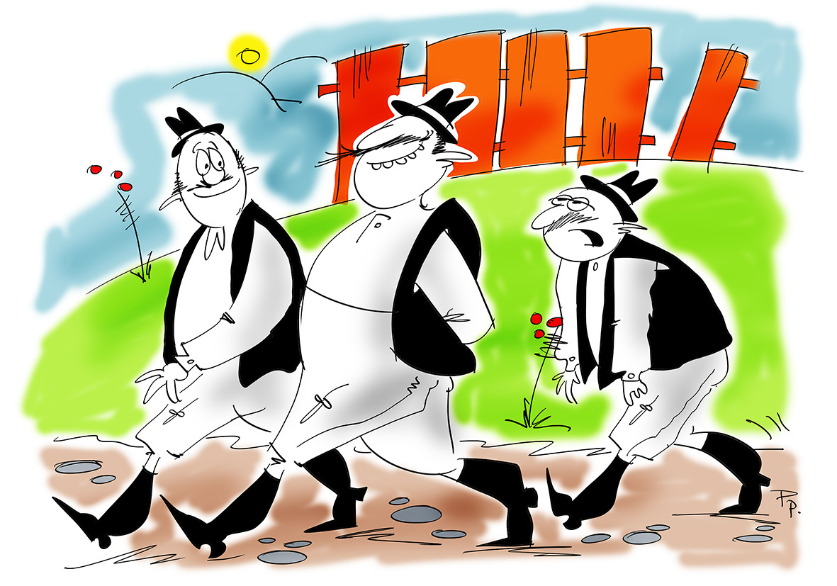 Te Pista, a Csürke a pálinkát mind megitta!