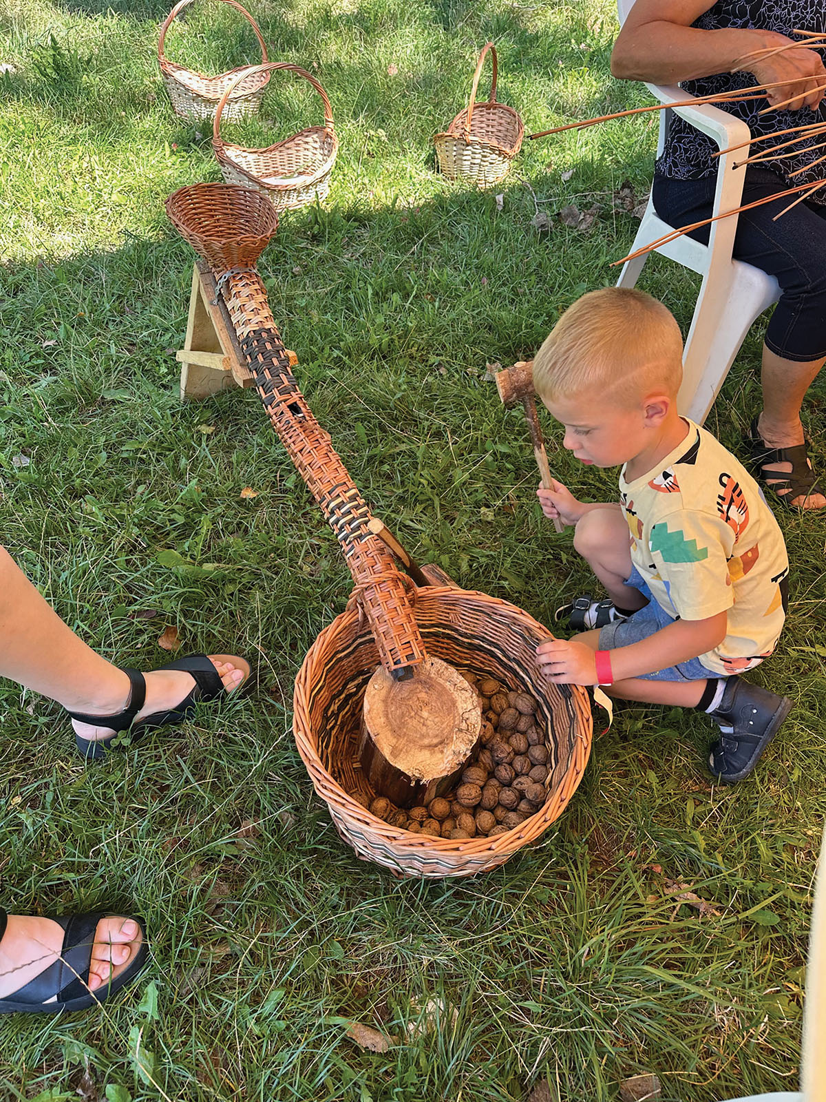 A fonott tárgyakkal a természet melegsége költözik otthonunkba