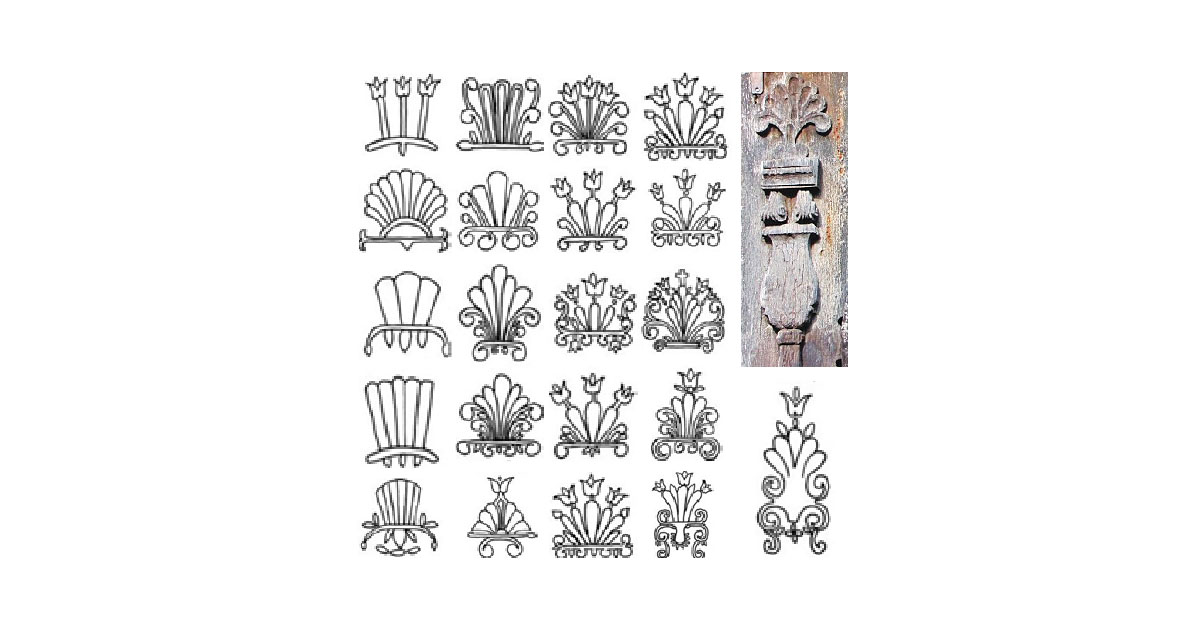 Az udvarhelyszéki székelykapu díszítményei: a palmetta