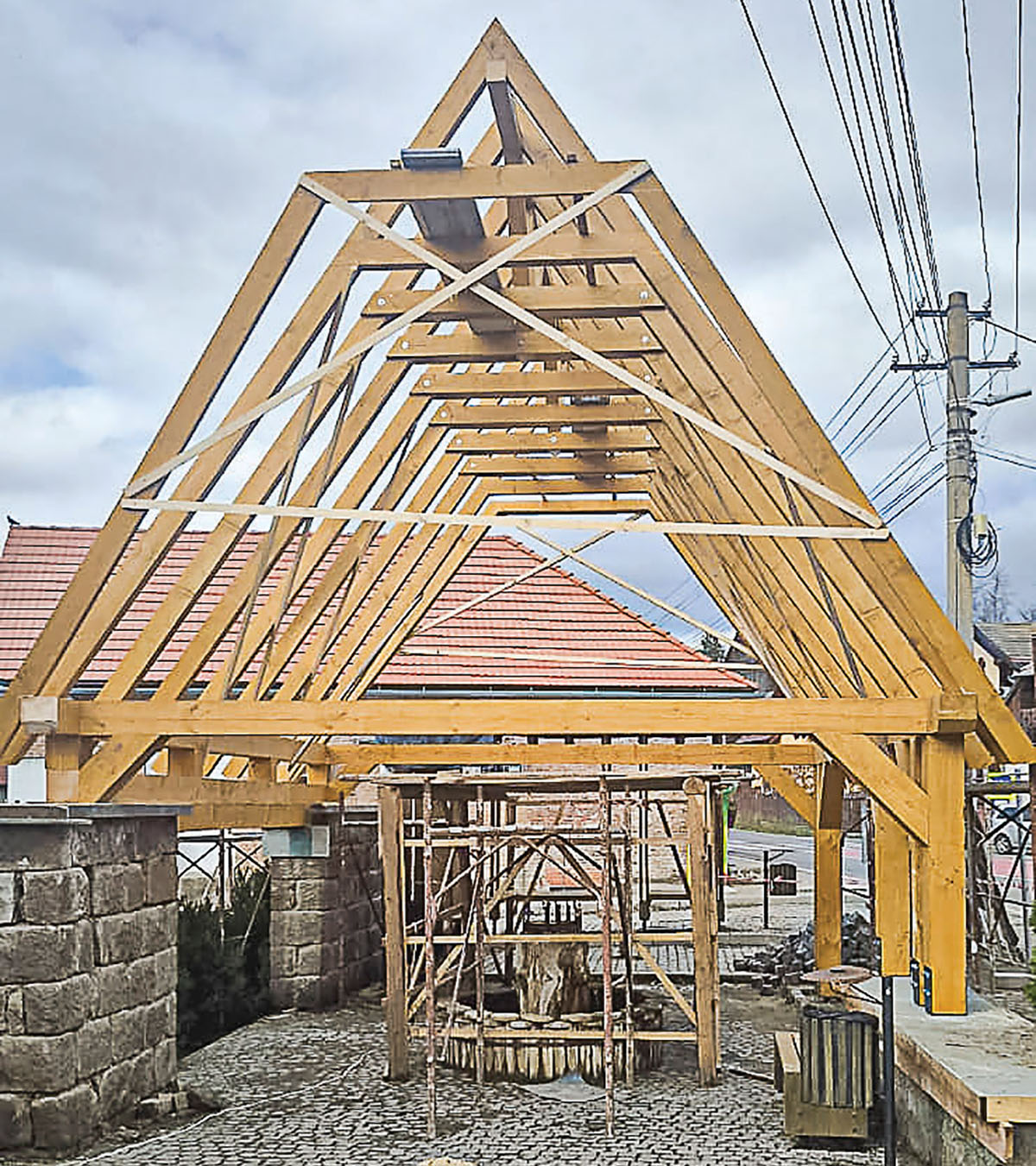 Rendbe teszik a borvízforrást