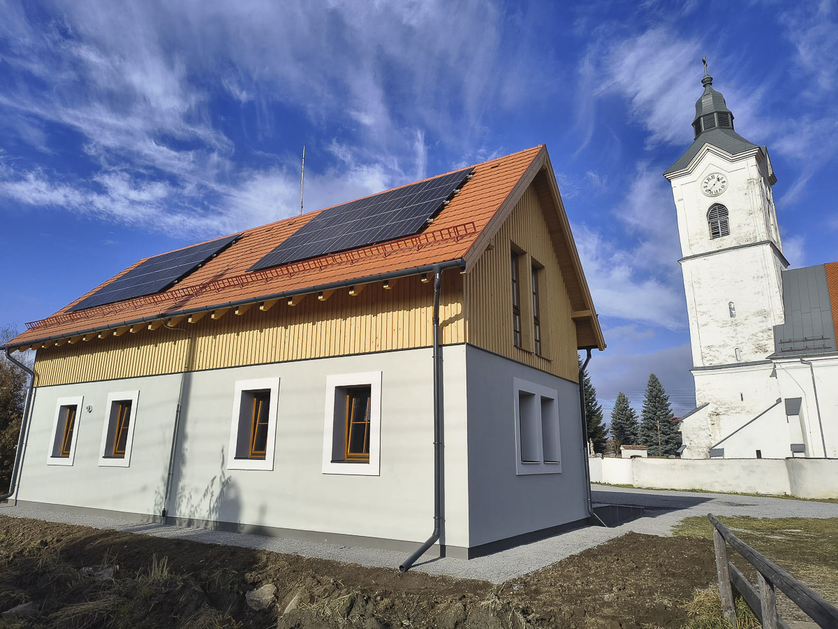 Tájba illő épület a nagy múltú alakulatnak