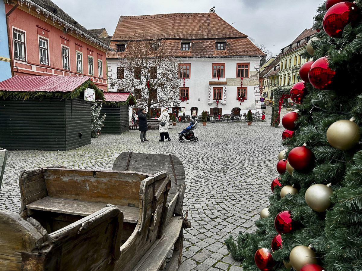 Karácsonyi hangulat Segesváron és Brassóban