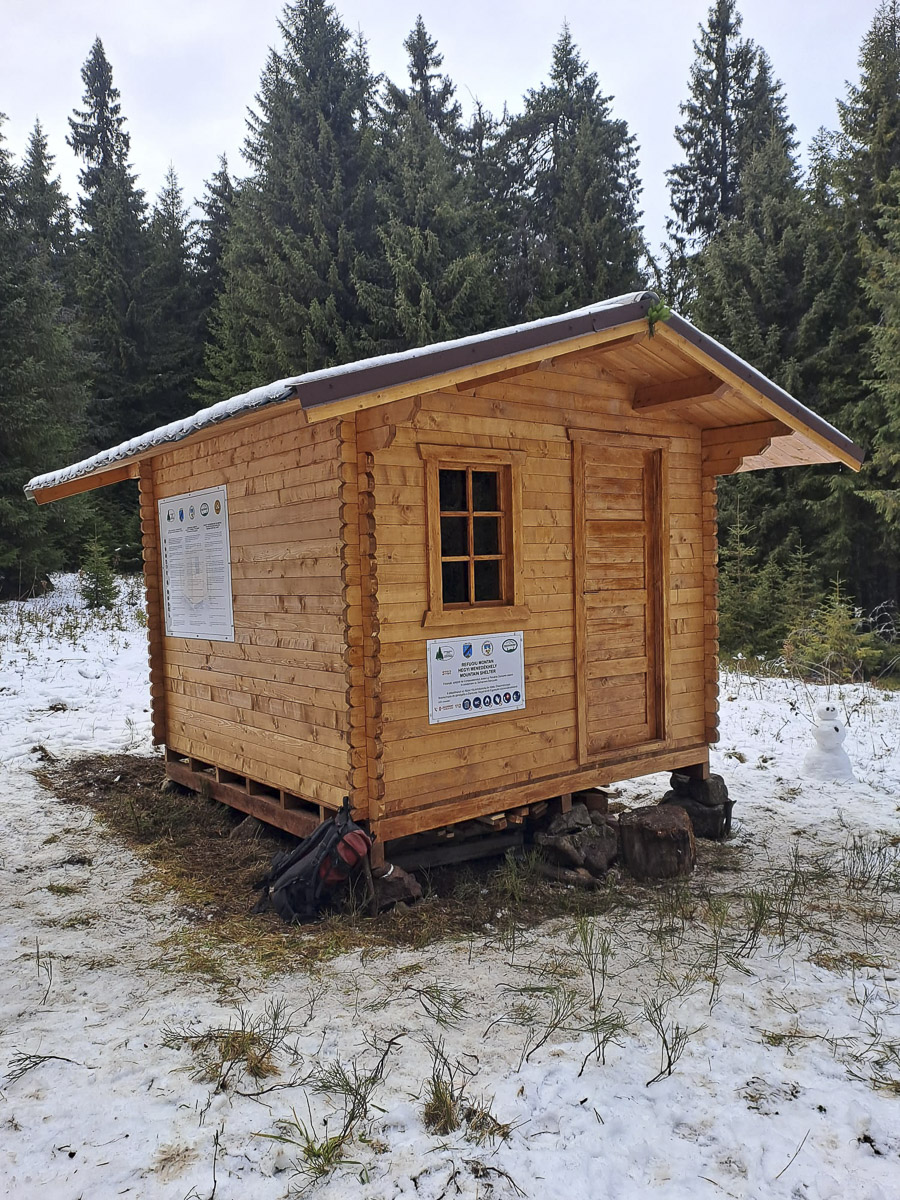 Új menedékház a Görgényi-havasokban