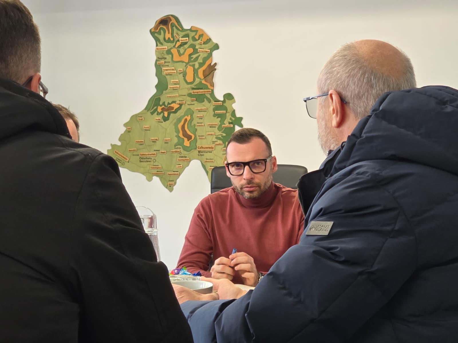 A felcsíki útra benyújtott pályázatot a terepen is ellenőrizte a Központi Régió Fejlesztési Ügynöksége