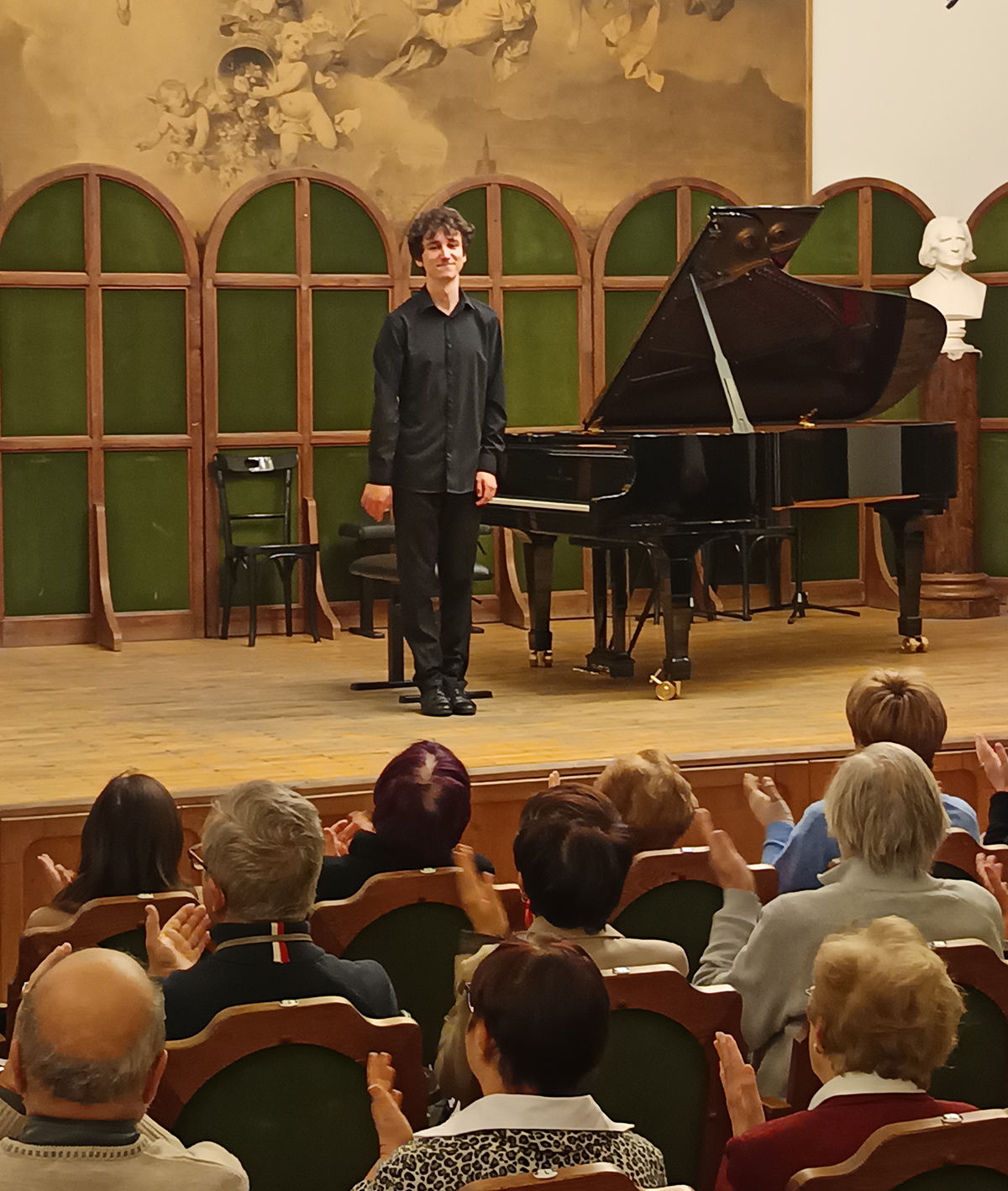 Magyar Valentin a Liszt Múzeumban