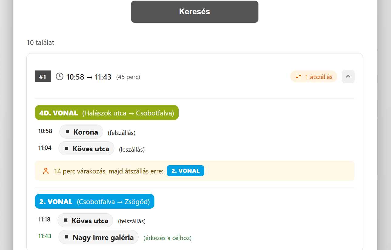 Beüzemelték a Csíki Trans online útvonaltervezőjét