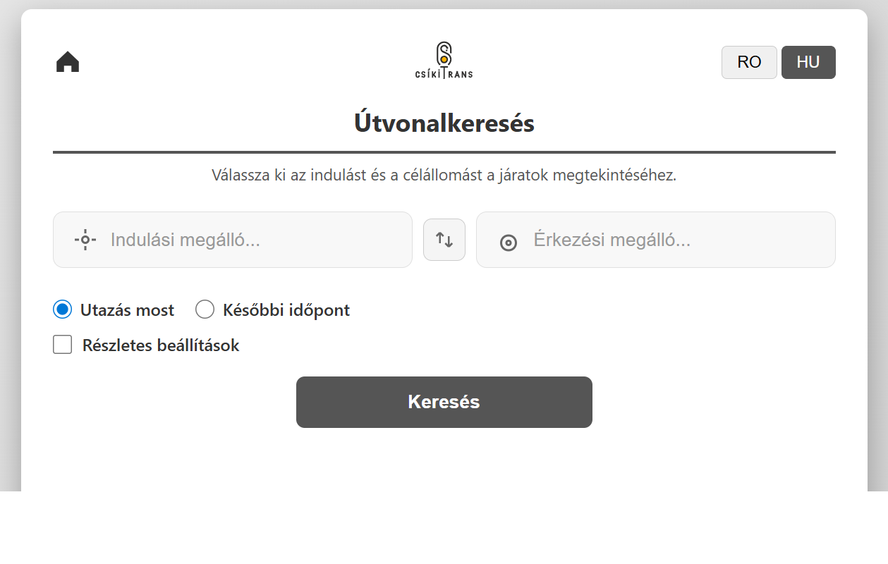 Beüzemelték a Csíki Trans online útvonaltervezőjét