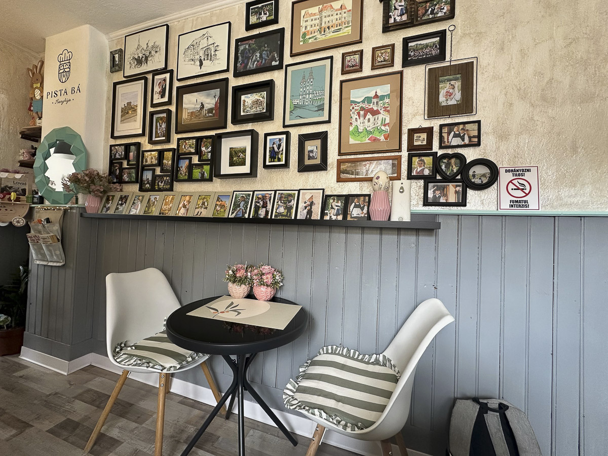 Pista bá konyhája, Gabika dizájnja