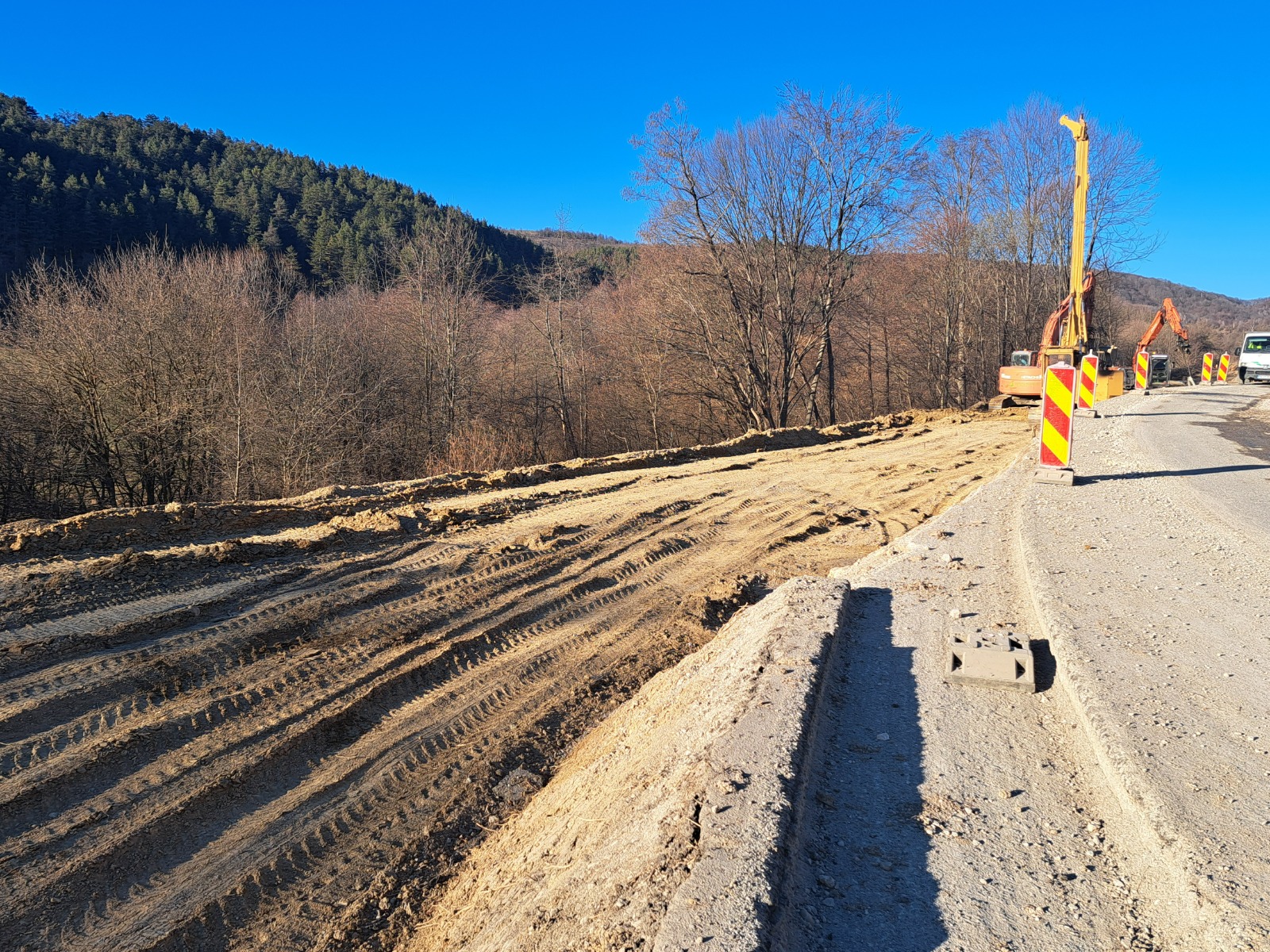 Látványos munkálatok Hargita megye legnagyobb utas beruházásán