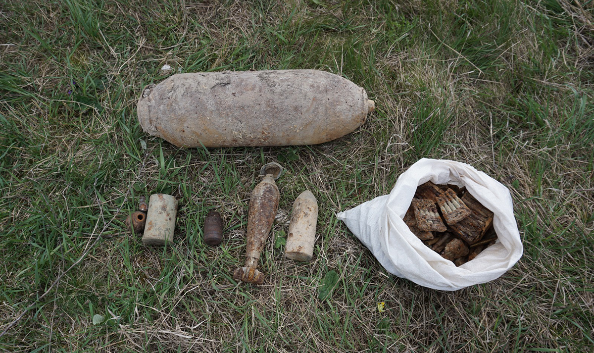 Lőszereket semmisítettek meg