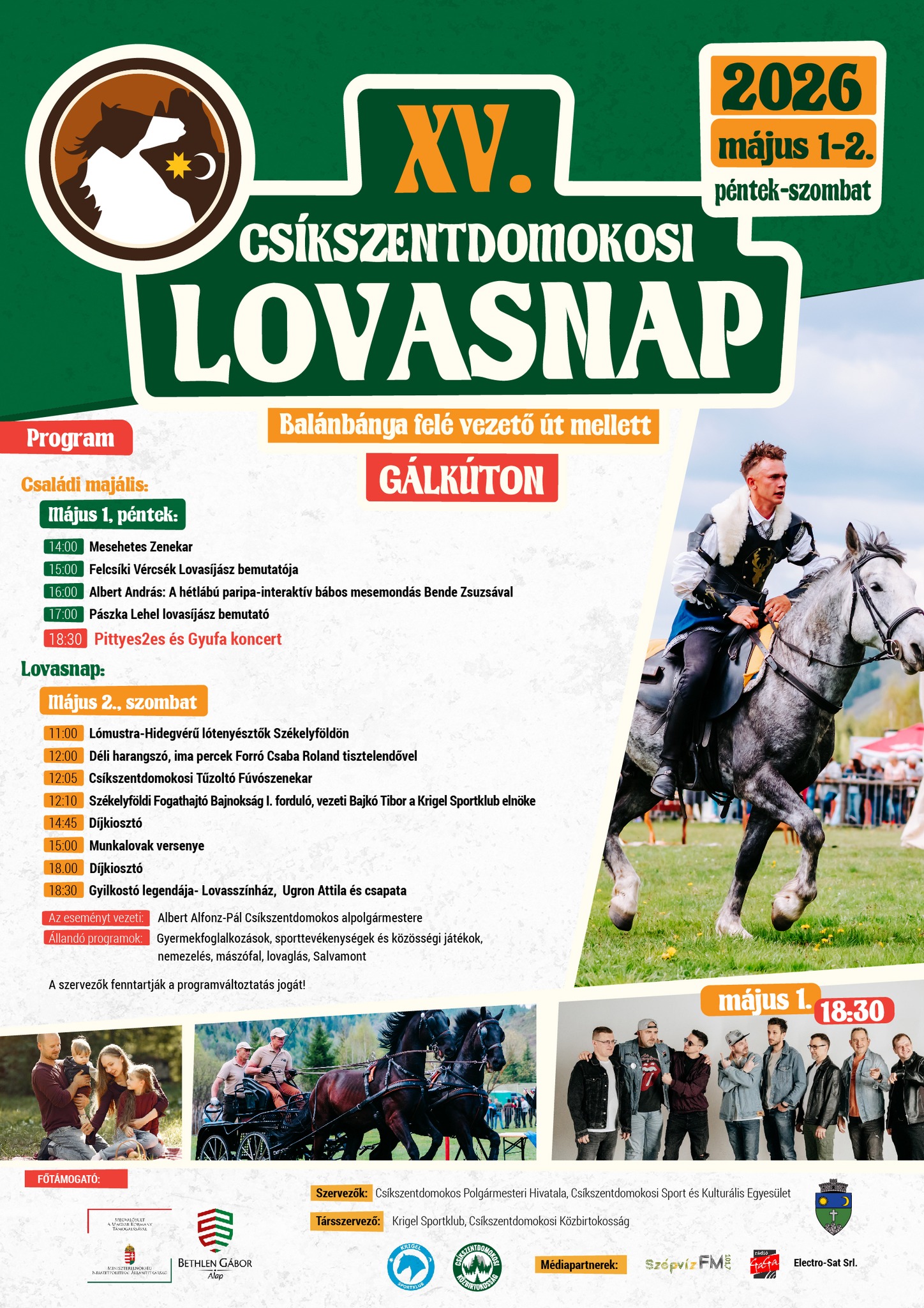 XV. Csíkszentdomokosi Lovasnap