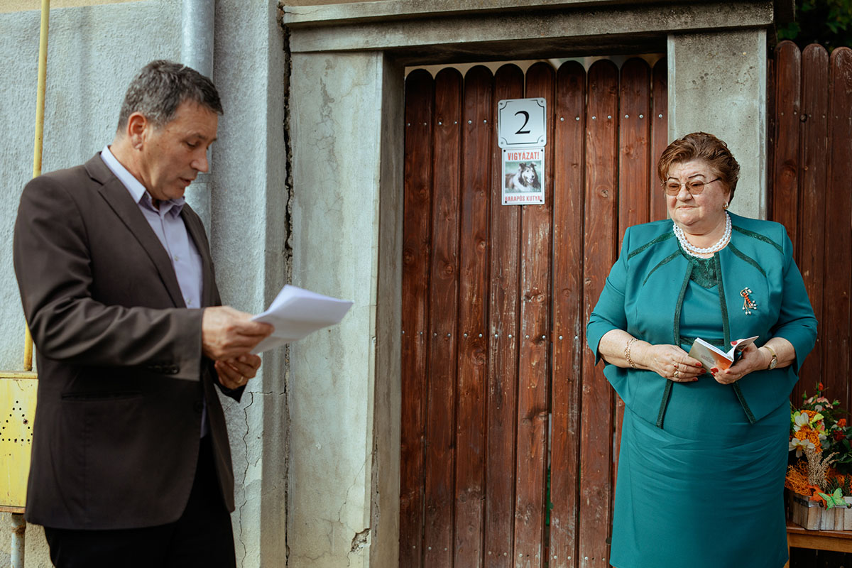 Emléktáblát helyeztek el Szőcs Ilka költő és festő szülőházánál Emléktáblát helyeztek el Szőcs Ilka költő és festő szülőházánál