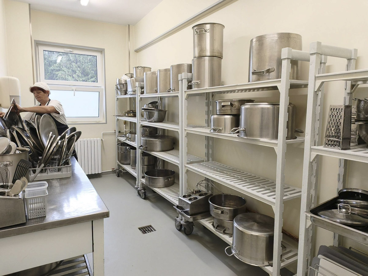 Korszerűsítették a kórház konyháját Korszerűsítették a kórház konyháját