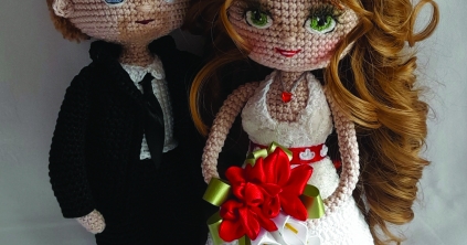 Horgolt babák kicsiknek  és nagyoknak