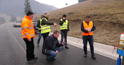 Videó - Idei utolsó munkálatok az úzvölgyi úton