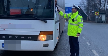 Fokozott erőkkel ellenőriz a rendőrség Csíkszereda és Csíkszentkirály között