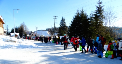 Első Kisbarangoló túra a Kossuth-sziklához