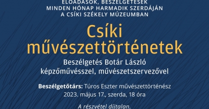 Csíki művészettörténetek