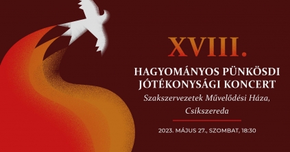 A Hargita Népe ajánlja: Pünkösdi jótékonysági koncert