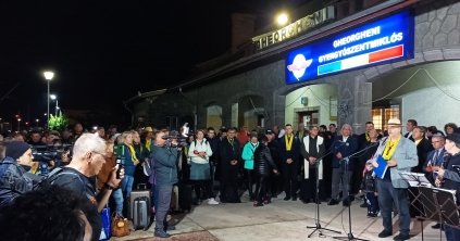 Örömmel fogadták a zarándokokat Gyergyószentmiklóson