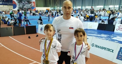 Öt dobogós hellyel tértek haza