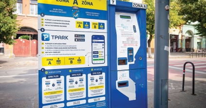 Parkolók parkolópályán