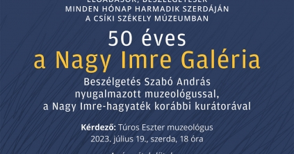 Ötvenéves a Nagy Imre Galéria