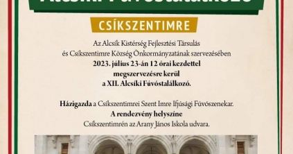 XII. Alcsíki Fúvóstalálkozó