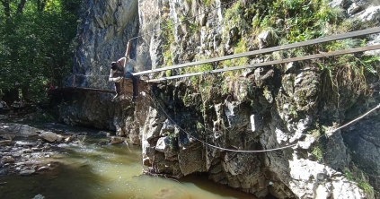 Felújítottak egy hidat a Vargyas-szorosban