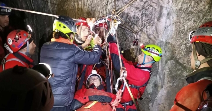 Barlangi mentésre képezték ki az egyesület önkénteseit