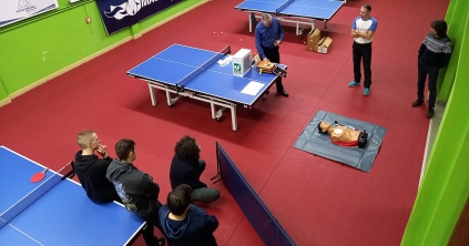 Defibrillátort hozott az angyal